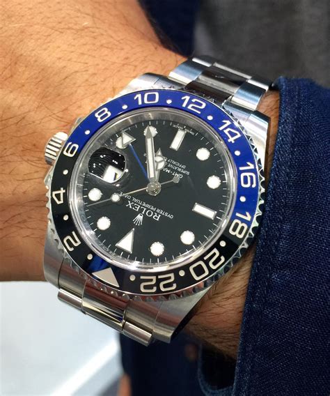 rolex batman watch